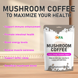 OEM ODM Mushroom Coffee Powder Focus, Energy & Immune Support with Mushroom Extract Mushroom Coffee Powder - Product Image 4