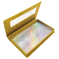 Boîte de rangement de faux cils, 5 paires, rose, vente en gros, livraison gratuite