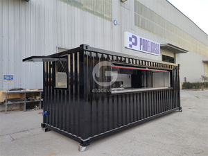 20ft 40ft contenitore pieghevole Coffee Shop ristorante spedizione Container Bar Cafe con cucina per la <span class=keywords><strong>vendita</strong></span> di alimenti - Product Image 3