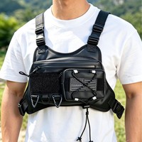 Sac de poitrine tactique pour randonnée et escalade, en tissu Oxford durable, sac de sport extérieur réglable et respirant, sacoche pour armes à feu, collection Printemps