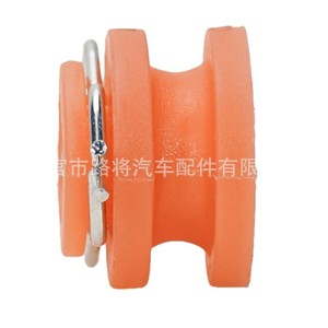 ลูกกลิ้งตัวปรับกระจกฟอร์ด C0AB-6423240-B ไนลอน คลิปยึดกระจกแบบปรับได้ อะไหล่ทดแทน - Product Image 5