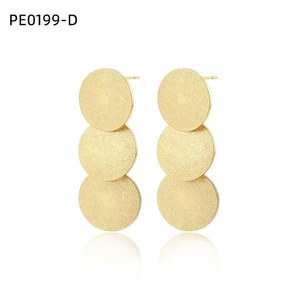 ต่างหูแฟชั่น PE0199 สำหรับผู้หญิง เครื่องประดับคุณภาพสูง - Product Image 2