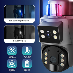 Rscamtom Ubox 6MP Ống Kính Kép Hai-Cách Âm Thanh Còi Báo Động Phát Hiện Con Người Báo Động 4G/Wifi Năng Lượng Mặt Trời Powered Ngoài Trời PTZ An Ninh Máy Ảnh - Product Image 4