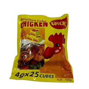 ฮาลาลธรรมชาติ 4g ซุปไก่น้ําซุปก้อนสําหรับทําอาหาร - Product Image 1