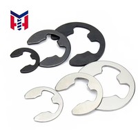 304 Stainless Steel Open Retaining Ring, C-Type & E-Type Circlip, GB896 Open Snap Ring M3 M4 M5 M6 M8 M10 M12 M15