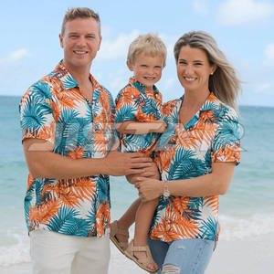 Chemise Hawaïenne d'Été Personnalisée Fiesta Aloha de Plage pour Hommes, Chemise Tropicale Décontractée - Product Image 3