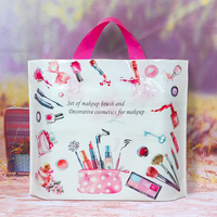 Avec poignée, Retailpants Plasthappylisang Bag Sac de transport Prinshortsquare Bottom Bag Custom Biodepantable PE Shopping Plastic