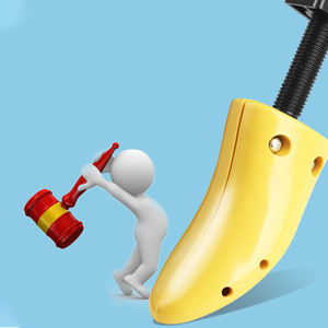 Extenseur de chaussures réglable pour hommes et femmes, longueur et pieds larges, <span class=keywords><strong>agrandisseur</strong></span> d'arbres, extenseur de chaussures en plastique, vente en gros - Product Image 2