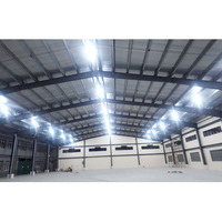 Maison préfabriquée légère 25x25 m, construction rustique, structure en acier, kits barndominium, centre commercial en acier, construction d'une grange en métal
