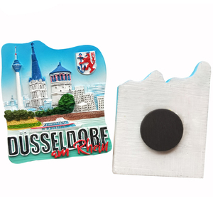 Imán personalizado de poliresina para refrigerador, regalo de recuerdo turístico, imán para hamburguesa 3D - Product Image 2