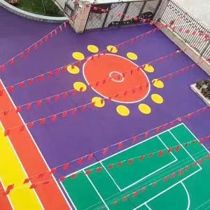 INOLP piste de tartan tous temps EPDM aire de jeux en caoutchouc athlétique course/Jogging Surface sol sportif CN/GUA - Product Image 2