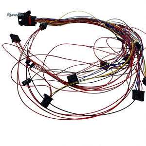 Faisceau de câblage long pour console centrale de carrosserie automobile, multi-branches, gaine tressée colorée, faisceau de câblage personnalisé OEM 12V 24V - Product Image 6