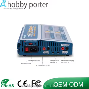 EV- CQ3 10A 4*100W 110-240V AC/DC 4 Channel Balance <b>Battery</b> <b>Charger</b> with 10W Discharge for <b>LiPo</b>/Li-Ion/LiFe Drones - Product Image 4