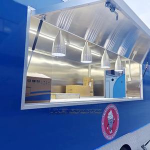 Chariot de vente de bonne qualité pour le café chariot de nourriture Hot Dog mobile <span class=keywords><strong>à</strong></span> vendre Hotdog de voiture sur roues kiosque camion rapide <span class=keywords><strong>à</strong></span> bas <span class=keywords><strong>prix</strong></span> - Product Image 4