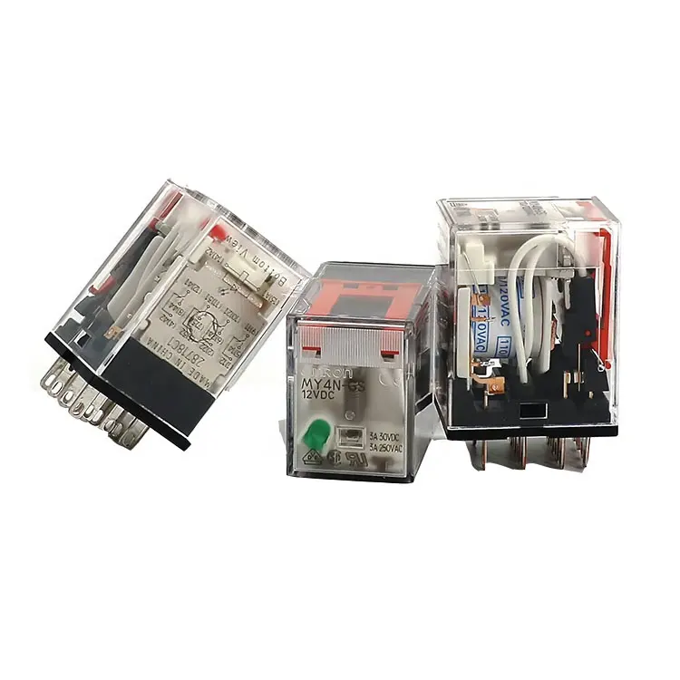 HOT SALE Omrons MY4N series intermediate relay MY4N-GS AC12V/MY4N-GS AC24V/MY4N-GS AC48V