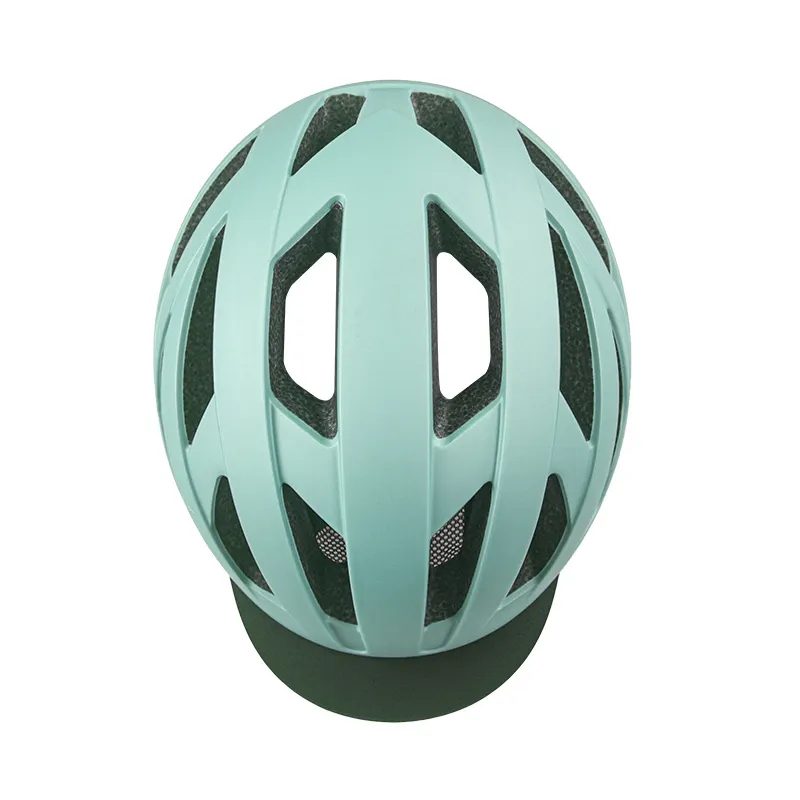 Özel Logo ile yeni tasarım yol bisiklet kaskı Usb şarj edilebilir Led lamba arka ışık yetişkin banliyö Scooter üzerinde erkekler kadınlar için Visor ile
