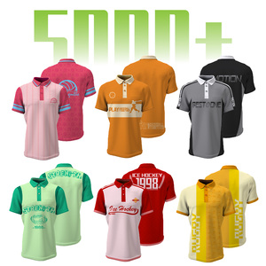 Thiết Kế Kết Hợp Màu Sắc Rẻ Hơn Trống Đồng Phục Vàng Trắng Đỏ Hải Quân Xanh Và Đen Áo Sơ Mi Tỷ Lệ Thấp Polo Áo Sơ Mi - Product Image 6