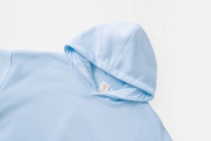 Sweat à capuche oversize pour homme de haute qualité, très vendu, style Kanye Tech, décontracté, en polyester, avec grande capuche, motif uni - Product Image 3