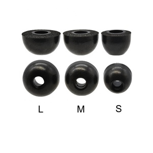 Embouts en mousse à mémoire souple Bouchons d'oreille Embouts en mousse à rebond lent Embouts de remplacement anti-bruit pour TWS - Product Image 3