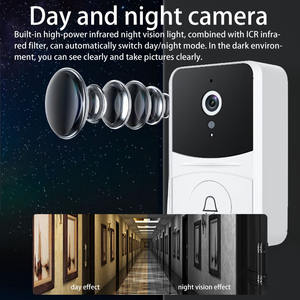 <span class=keywords><strong>Sonnette</strong></span> vidéo WiFi alimentée par batterie Téléphone de porte vidéo Caméra de <span class=keywords><strong>sonnette</strong></span> intelligente <span class=keywords><strong>avec</strong></span> <span class=keywords><strong>carillon</strong></span> - Product Image 5