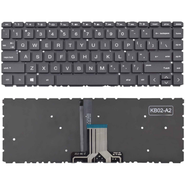 Factory Laptop Accessories US Keyboards for HP 14-CK 14-CD 14-CM 14-DG 240 G7 245 G7 Pavilion X360 14-CD Keyboard for Laptop