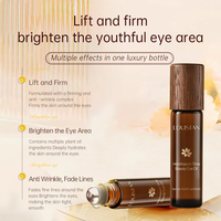 Helichrysum Eye Care Huile de beauté Huile essentielle Massage Roller Ball pour Anti-Rides Raffermissant Améliore les poches des yeux et les ridules