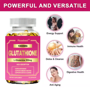 แคปซูลซอฟเจลกลูต้าไธโอนเสริมสุขภาพผิว ชะลอวัย สูตร OEM พร้อมสารสกัดจากมิลค์ทิสเซิล ช่วยทำความสะอาด ขจัดสารพิษ และสารต้านอนุมูลอิสระ - Product Image 2