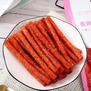 El mejor precio HALAL Spicy Stick Snack Delicious Vegetarian Latiao Factory Direct Wheat <span class=keywords><strong>Content</strong></span> Empaquetado en bolsa - Product Image 2