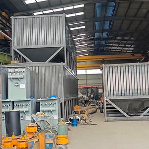 Silos à ciment mobiles de type boîte de haute qualité, réservoirs de stockage de poudre en vrac contrôlables, silos à ciment double couche de 150 tonnes - Product Image 5