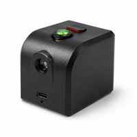 Niveau laser à faisceau rouge ZhonNa Mini, magnétique, rechargeable par USB, instrument de nivellement optique, accessoire avec trépied et vis 1/4 pour outils