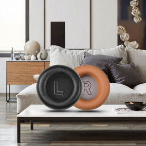 แผ่นรองหูฟังหนังแกะแท้สำหรับหูฟัง Bang & Olufsen <span class=keywords><strong>Beoplay</strong></span> H9 รุ่น BO H7 H8  ลดราคาพิเศษ  หนังแกะนุ่ม - Product Image 1