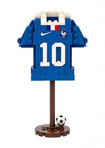 Ensemble <span class=keywords><strong>de</strong></span> blocs <span class=keywords><strong>de</strong></span> construction <span class=keywords><strong>Lego</strong></span> sur le thème du football, briques DIY, mini <span class=keywords><strong>Lego</strong></span>, blocs sportifs - Product Image 4