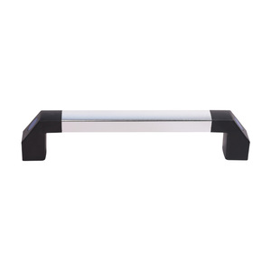 Aluminum Alloy Square Tube Pull Handle for <b>Drawer</b> Kitchen Dresser Bedroom-Contemporary Design Easy Installation - Product Image 3