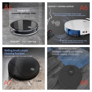 Meilleure vente Tuya APP Smart Cleaning <span class=keywords><strong>Robot</strong></span> LDS Mapping Tapis Rechargeable <span class=keywords><strong>Robot</strong></span> <span class=keywords><strong>Aspirateur</strong></span> - Product Image 5