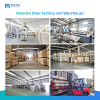 Portes intérieures en bois apprêtées blanches, ensemble de portes intérieures en bois, résistantes à l'humidité, insonorisées, coupe-vent, pour maisons