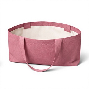 Customized Logo Cotton <b>bag</b> Long Handle Canvas Tote <b>Bag</b> Sustainable Eco Friendly Travel Printed Shopping <b>Bag</b> - Product Image 5
