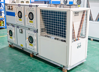 Refroidisseur d'air sec sur pied à moteur CC 500 kW, compatible CO2, pour systèmes de réfrigération industrielle et de supermarchés