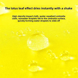 Mini siêu Nhẹ Xách tay dù để che nắng Túi Viên nang ô 5 lần với trường hợp tùy chỉnh UV bảo vệ lớp phủ màu Đen du lịch - Product Image 4