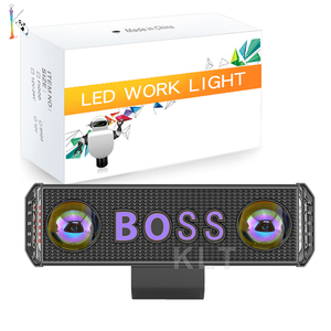Nouvelle barre lumineuse LED KLT 12/24V pour voiture, moto, camion, véhicule tout-terrain, design <span class=keywords><strong>Boss</strong></span>, feux de jour DRL - Product Image 1