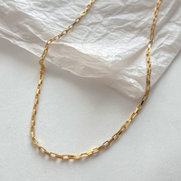 Collier ras du cou EMANCO en acier inoxydable plaqué or 14 carats, chaîne torsadée, motif cœur délicat et minimaliste pour femme, idéal pour le quotidien