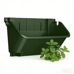 <span class=keywords><strong>Macetas</strong></span> <span class=keywords><strong>de</strong></span> Plástico Creativas para Decoración <span class=keywords><strong>de</strong></span> Interiores, Hogar y Jardín, <span class=keywords><strong>Macetas</strong></span> Colgantes Verticales, <span class=keywords><strong>Macetas</strong></span> <span class=keywords><strong>de</strong></span> <span class=keywords><strong>Pared</strong></span> Semicirculares - Product Image 4