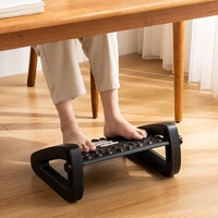 Repose-pieds réglable en hauteur et inclinable repose-pieds repose-pieds pour sous le bureau avec Massage pour la maison et le bureau