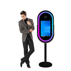 21.5 inch gương ảnh gian hàng đám cưới Selfie DSLR phần mềm máy tương tác Windows 11 8 + 256G - Product Image 2