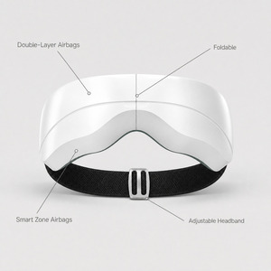 Maschera per Massaggio Oculare con Calore per Lavoro al <span class=keywords><strong>Computer</strong></span>, Sollievo dal Dolore agli <span class=keywords><strong>Occhi</strong></span>, Design Pieghevole Portatile e Silenzioso per Adulti - Product Image 2