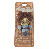 Poupée Vaudou Artisanale en Fil de Coton Original Explorer, Exquis Petit Pendentif, Cadeau de Festival de la Cinquième Séquence