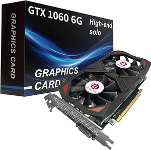 듀얼 냉각 팬이 있는 6GB 그래픽 카드 GDDR5 192Bit 4K VR 지원 비디오 카드 1060, 직접 X12 PCIe3.0 * 16 HDMI DVI DP 지원 - Product Image 2