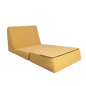 <span class=keywords><strong>Orange</strong></span> nhung gấp Sofa đa chức năng duy nhất chỗ ngồi nén sofa nhỏ gọn Ghế phòng chờ - Product Image 4