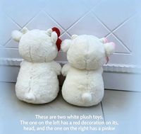 Almohada de Peluche Personalizada en Forma de Corazón Rosa
