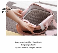 Sac à bandoulière pour ordinateur portable de loisirs, sac pour ordinateur portable et tablette de 13-14-15-16-17,3 pouces, tissu hydrofuge, idéal pour les hommes et les femmes d'affaires