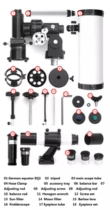 Astronomisches Teleskop Reflektor öffnung 114mm Teleskop Astronomico Teleskop mit Stativ für <span class=keywords><strong>1000MM</strong></span> Brennweite - Product Image 6